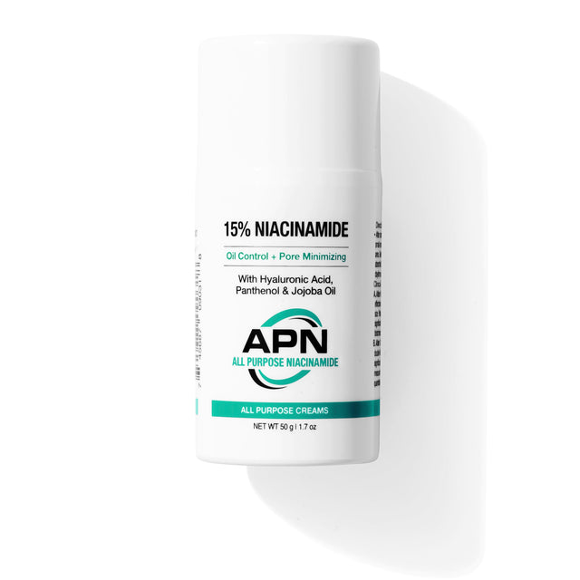 APN All Purpose Niacinamide cream packaging on a white background