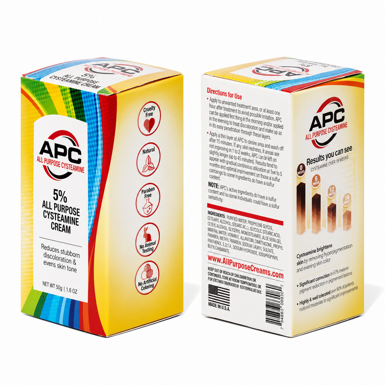 APC 5% Cysteamine Cream