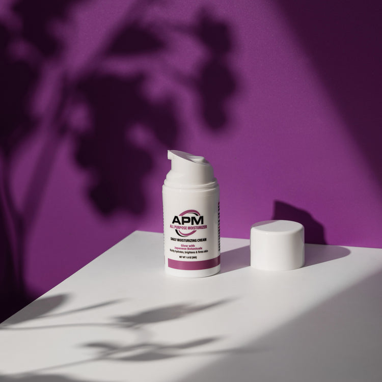 APM Moisturizing Cream with Japanese Purple Rice, Hyaluronic Acid, and Botanical Extracts