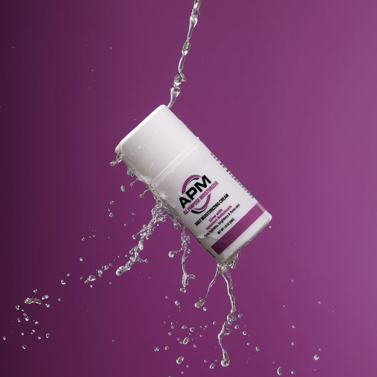 APM Moisturizing Cream with Japanese Purple Rice, Hyaluronic Acid, and Botanical Extracts