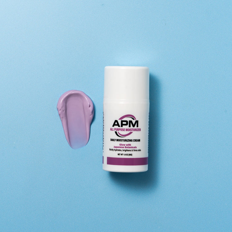 APM Moisturizing Cream with Japanese Purple Rice, Hyaluronic Acid, and Botanical Extracts