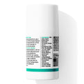 Close-up of a skincare product bottle with a focus on the label.
